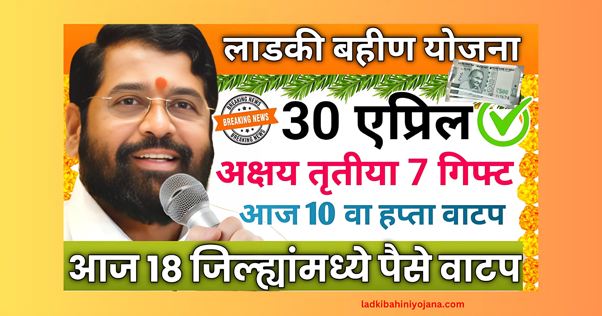 Mazi Ladki Bahin Yojana 10th Installment