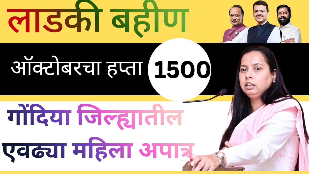 Ladki Bahin Yojana : गोंदिया जिल्ह्यातील एवढ्या महिला अपात्र ऑक्टोबर महिन्याचा हप्ता या दिवशी मिळणार 1 WhatsApp Image 2025 10 30 at 12.31.18 PM